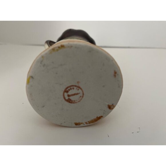 Antique 1900’s  Czech Rose Art Pottery Vase 5 1/2” - Picture 5 of 7